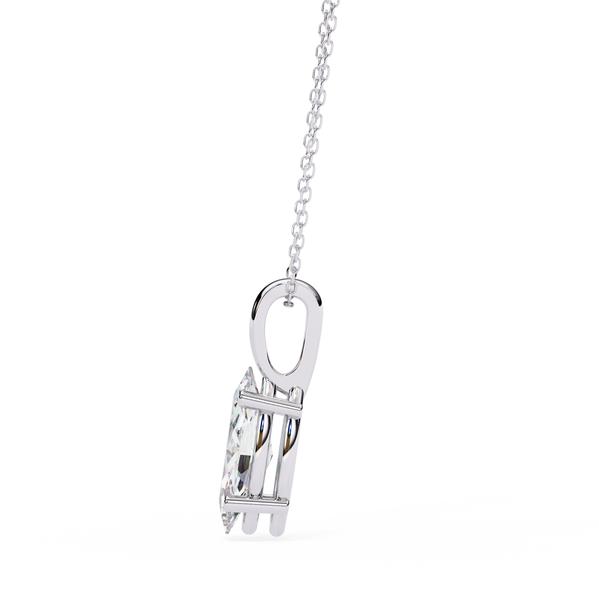 Alpha Diamond Pendant