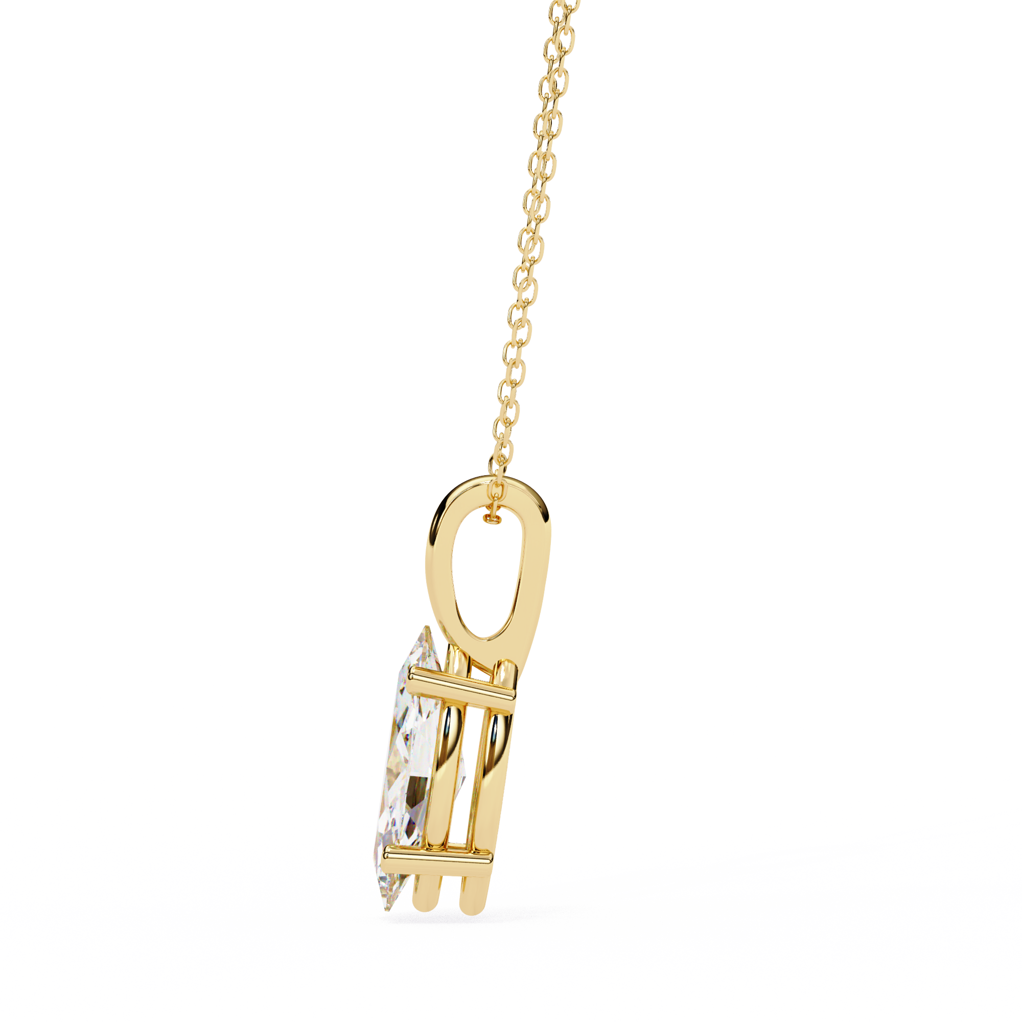 Alpha Diamond Pendant