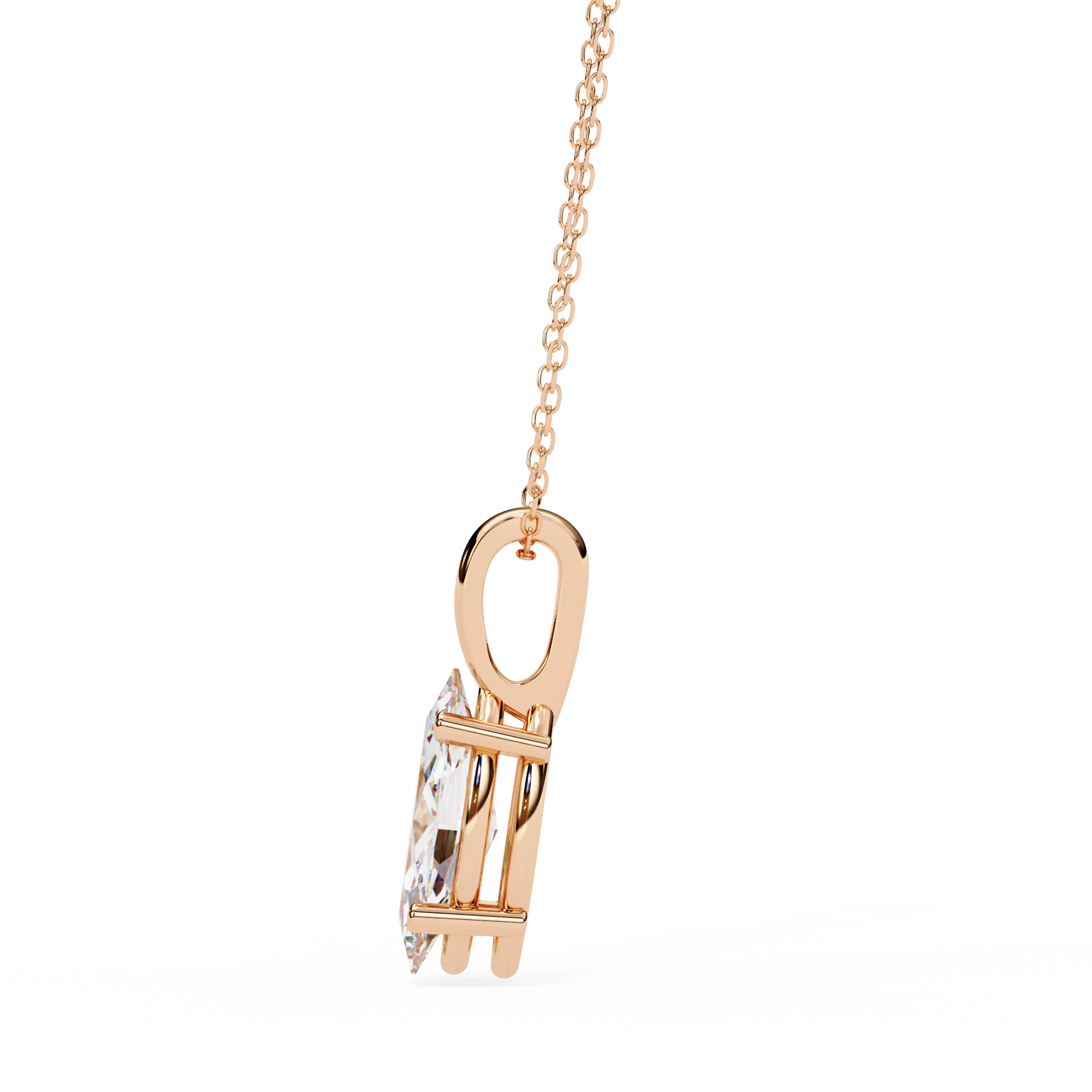 Alpha Diamond Pendant