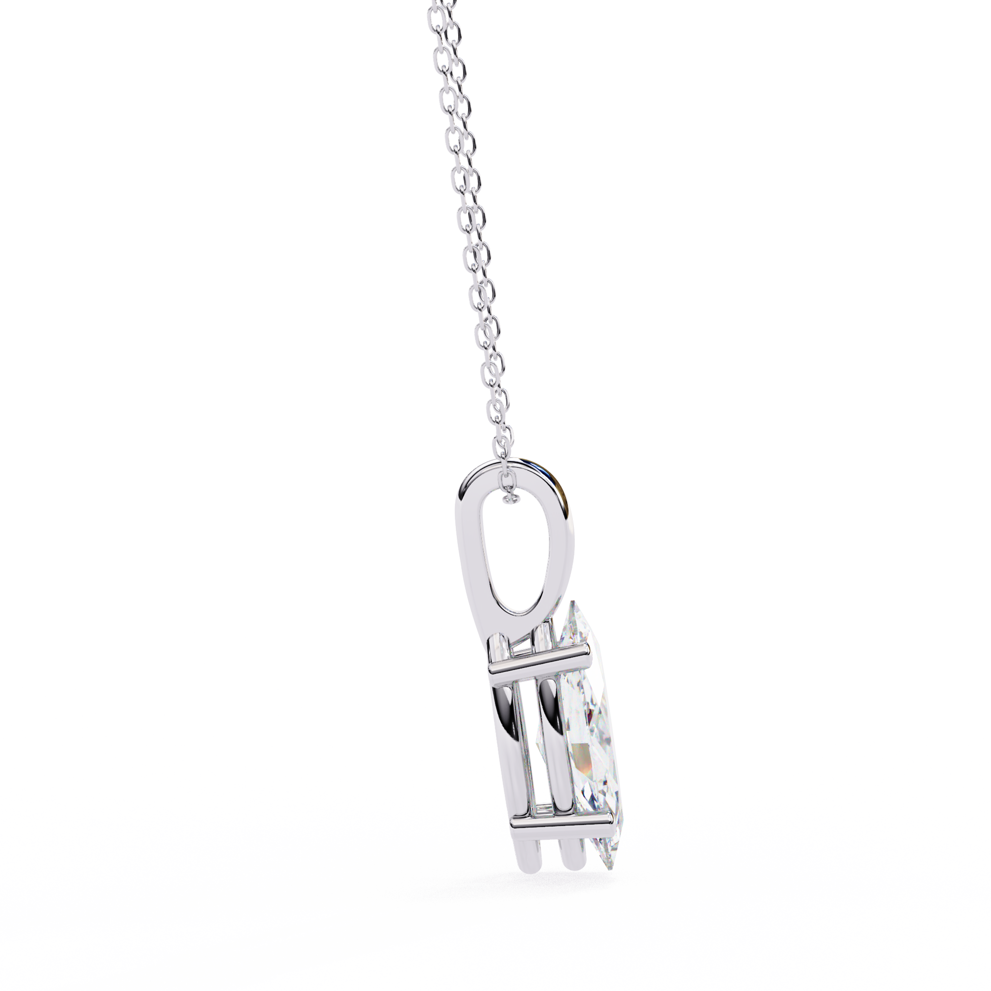 Alpha Diamond Pendant