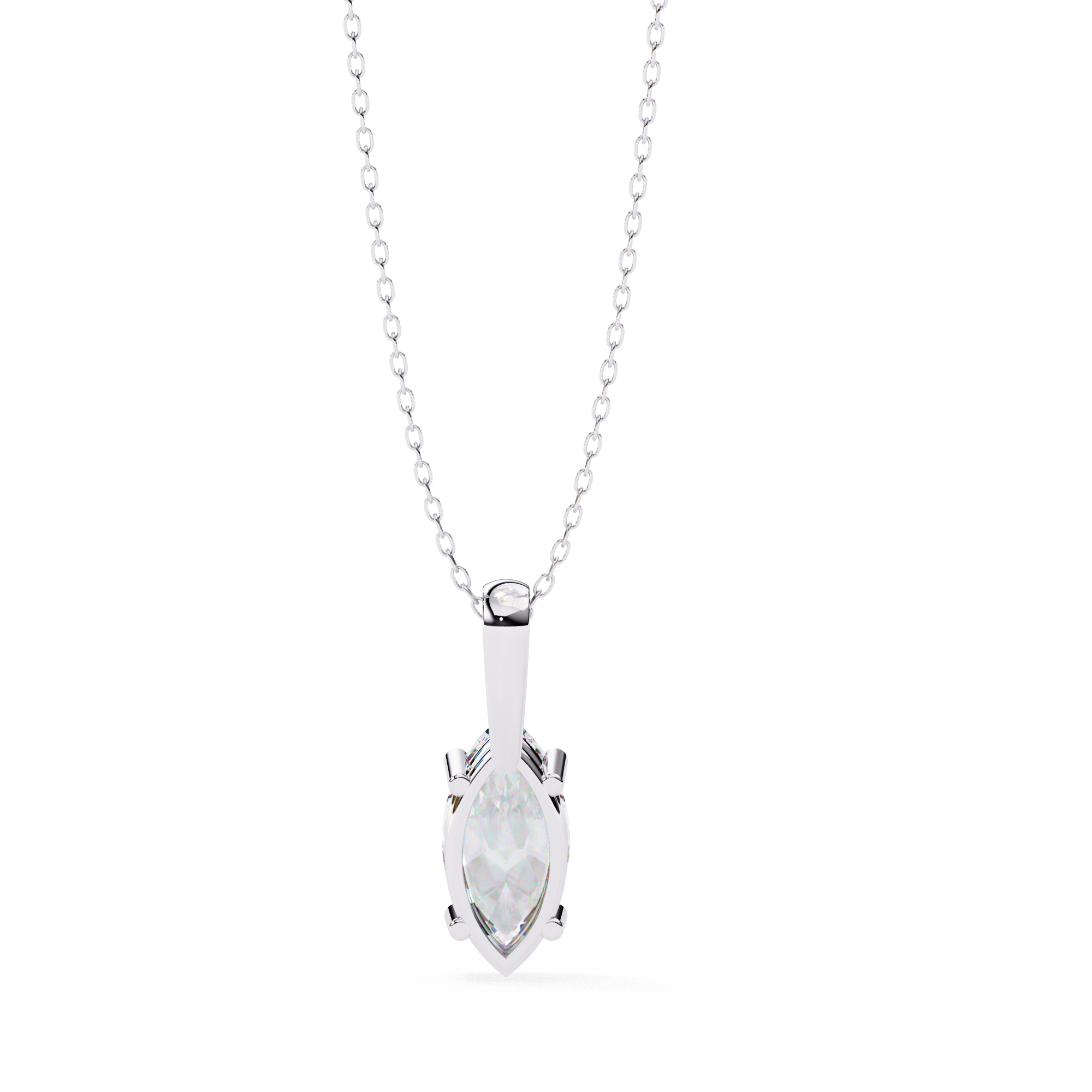 Alpha Diamond Pendant