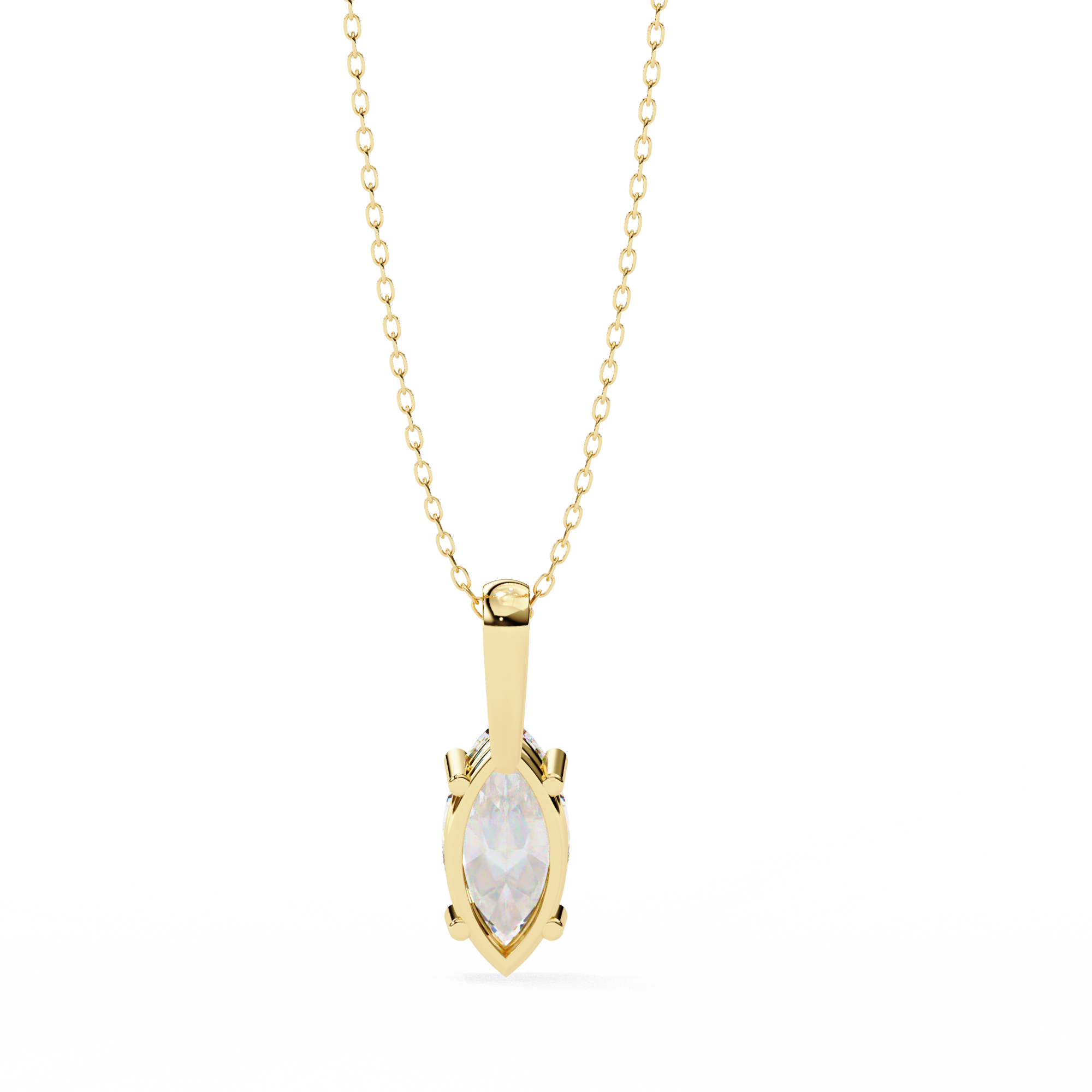 Alpha Diamond Pendant