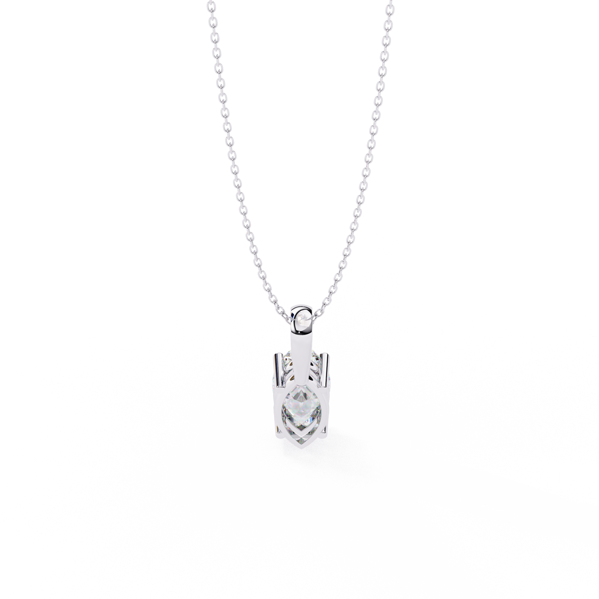 Alpha Diamond Pendant