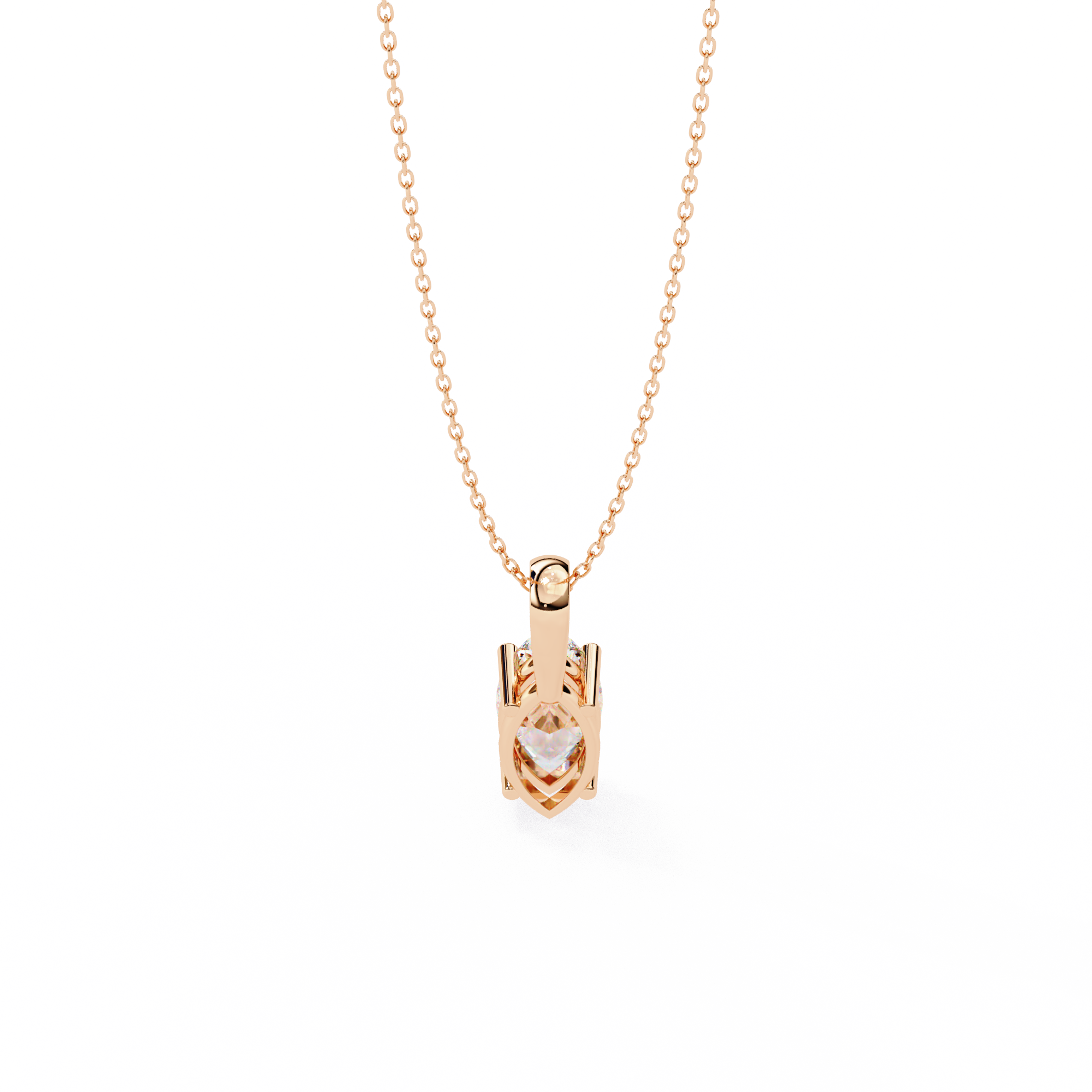 Alpha Diamond Pendant