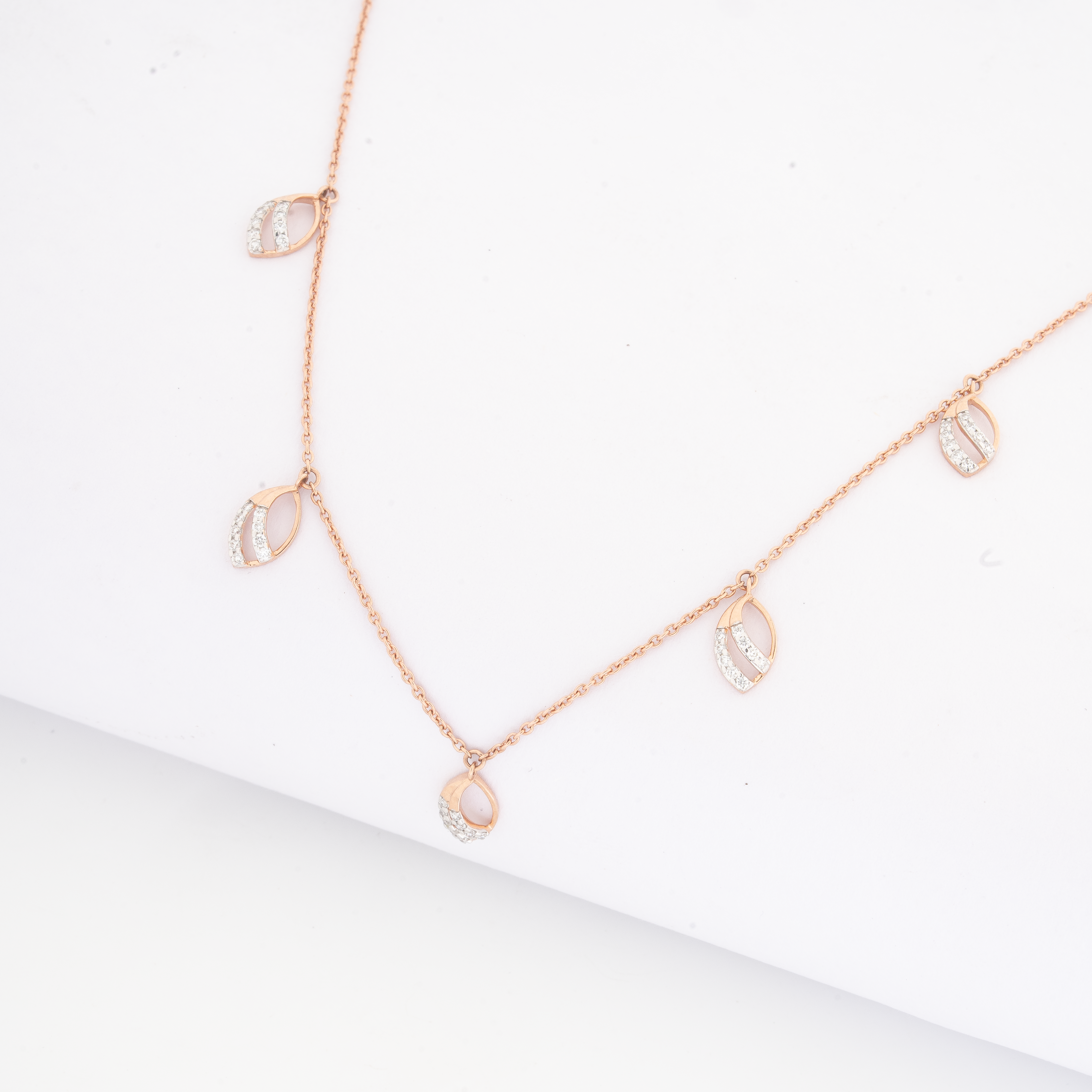 Vallika Diamond Drop Necklace