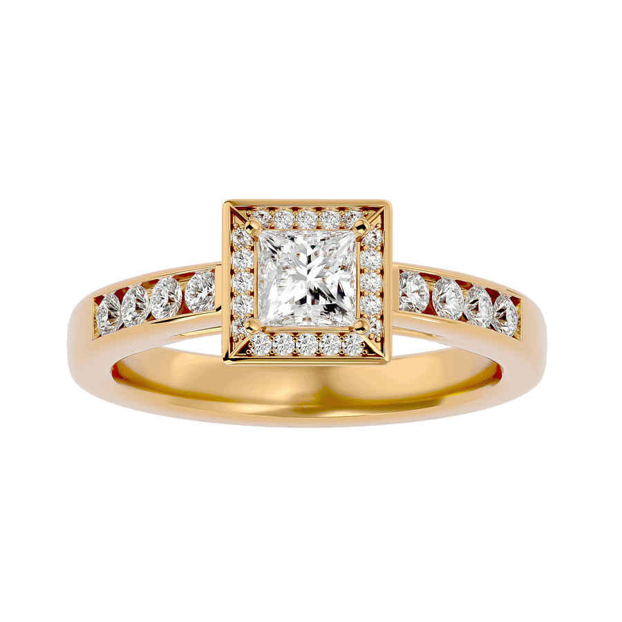 Caterina Diamond Halo Ring