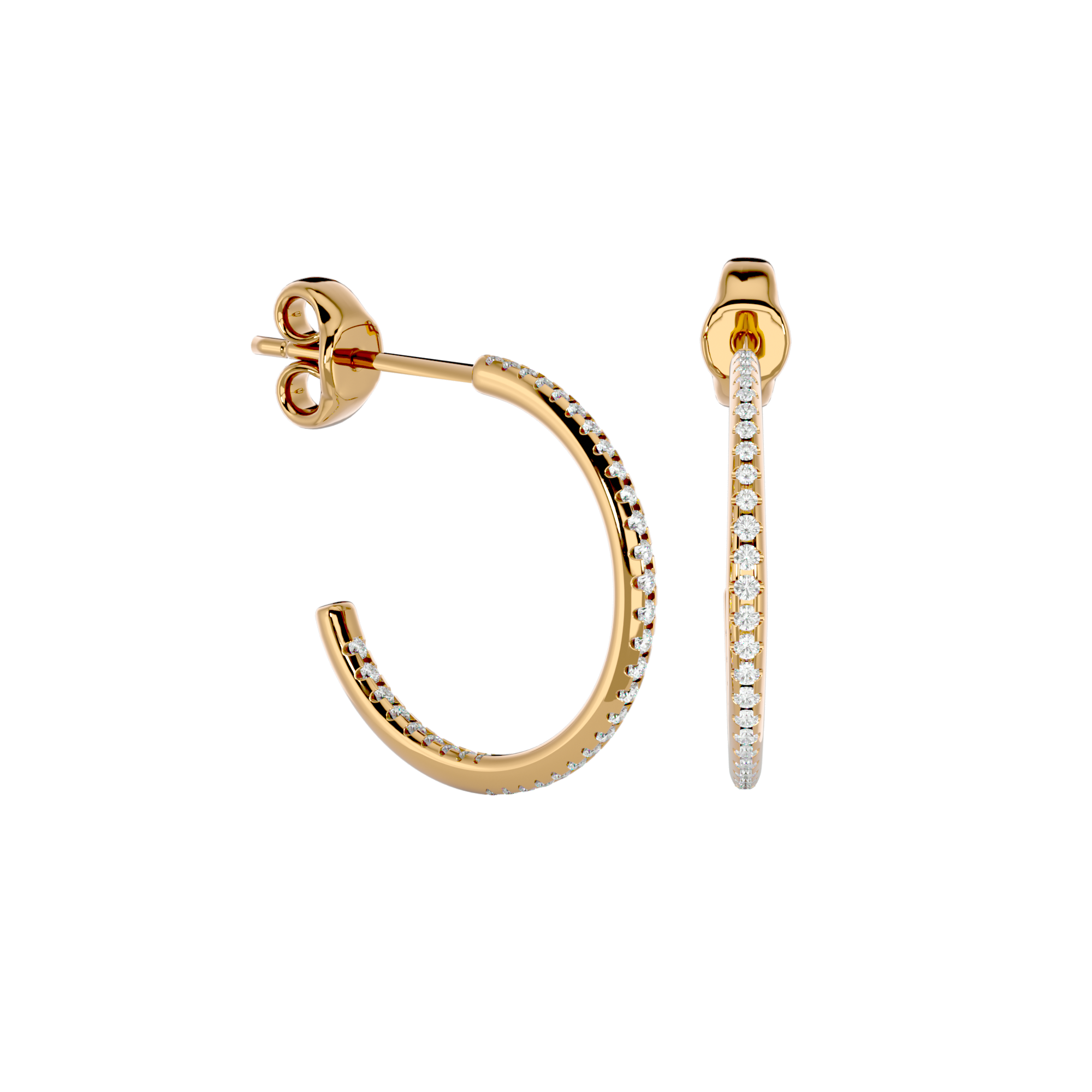 Bali Lab grown Diamond Earrings