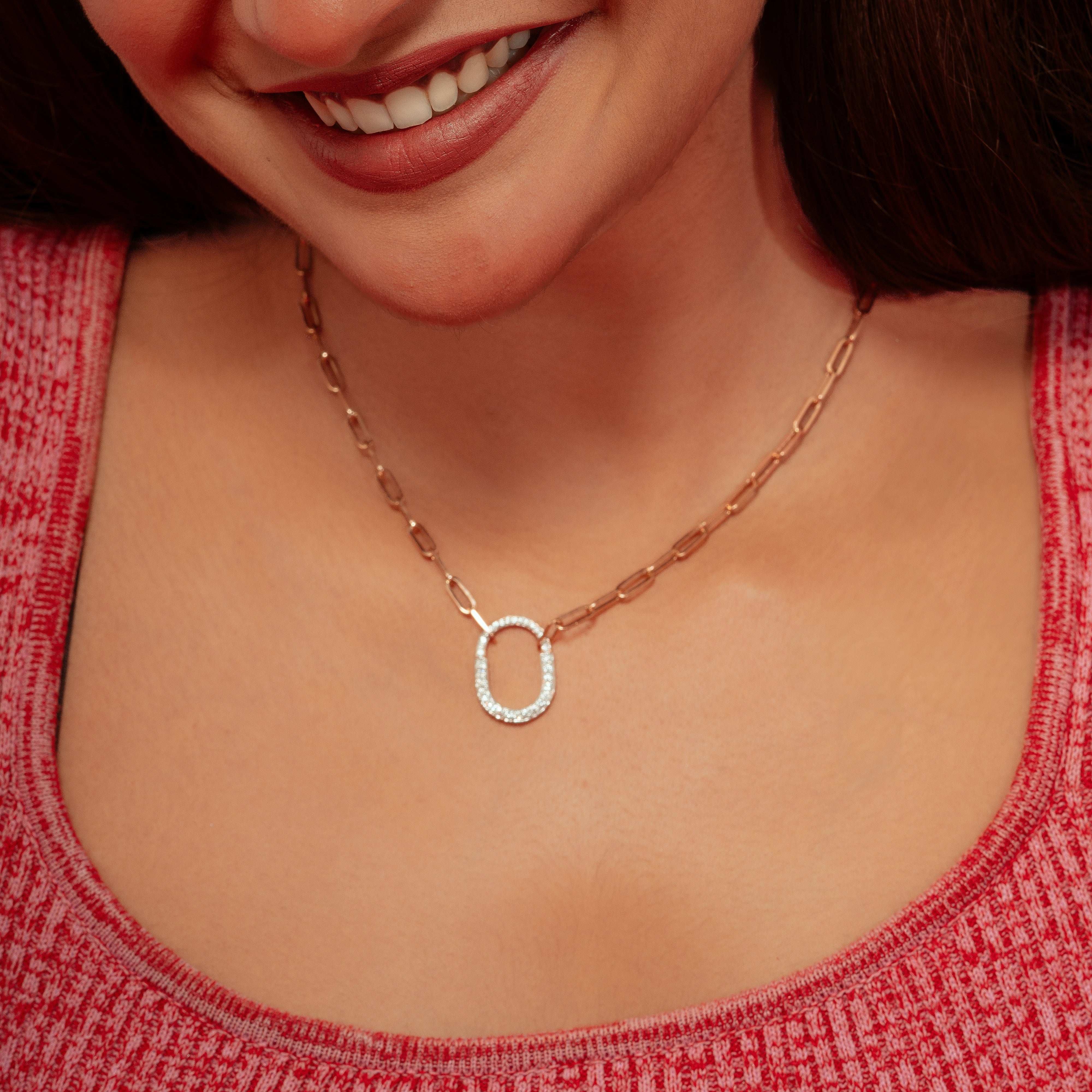 Elsa Lab grown Diamond pendant