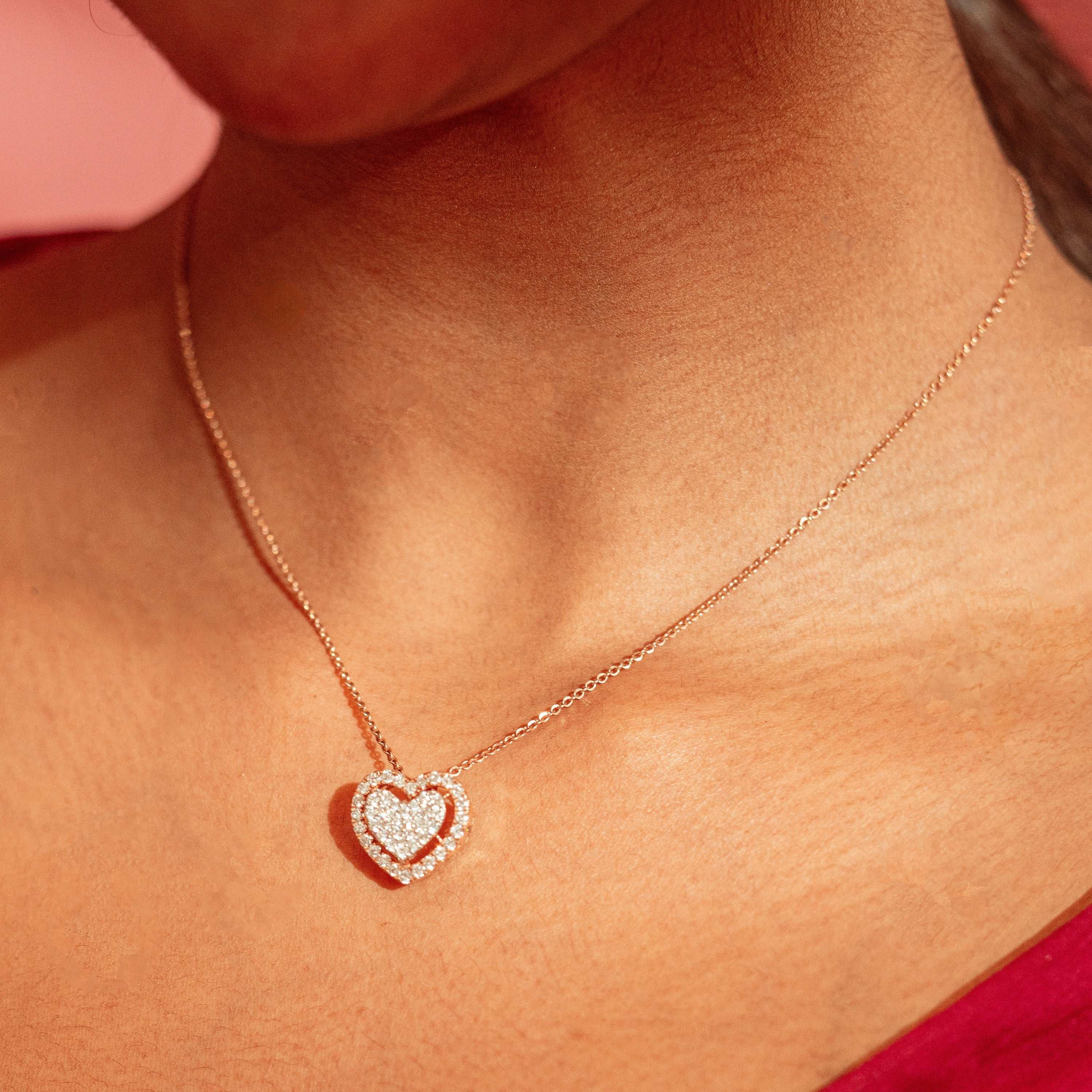 Heart Lab Diamond Pendant