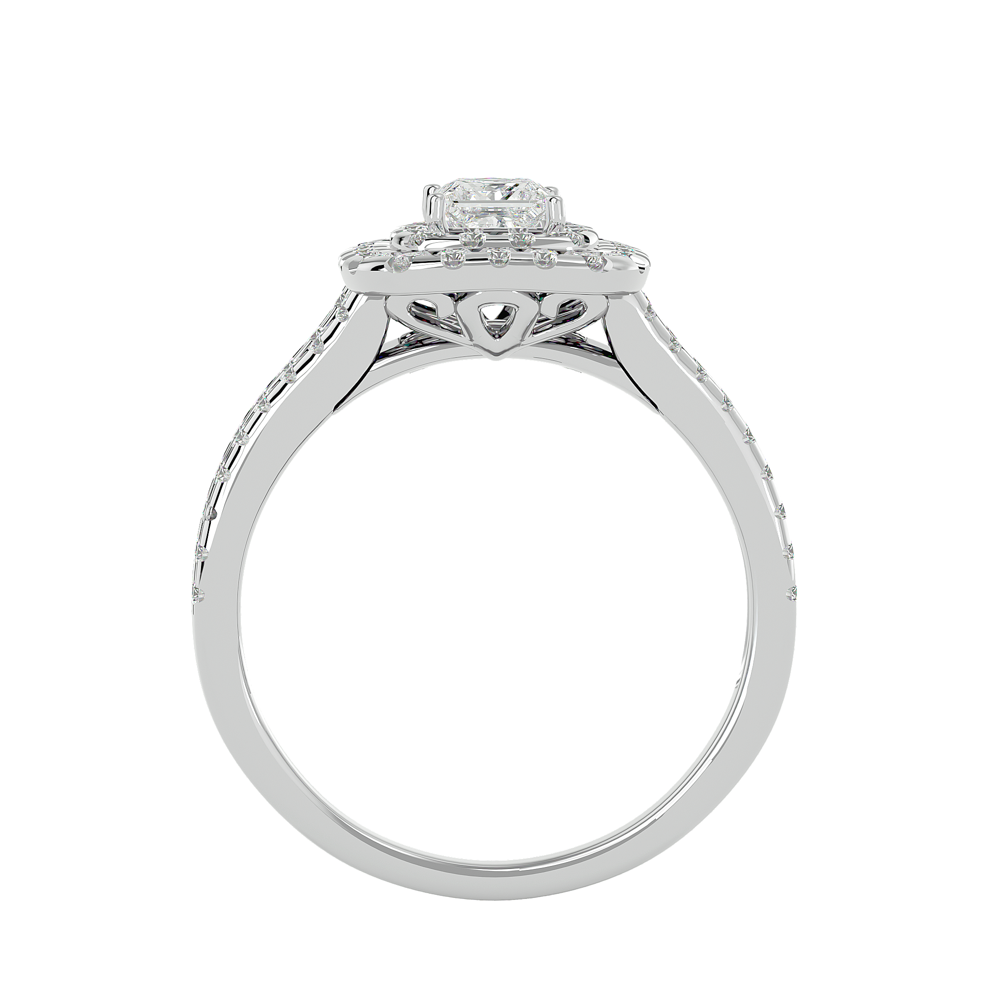 Evianna Diamond Halo Ring