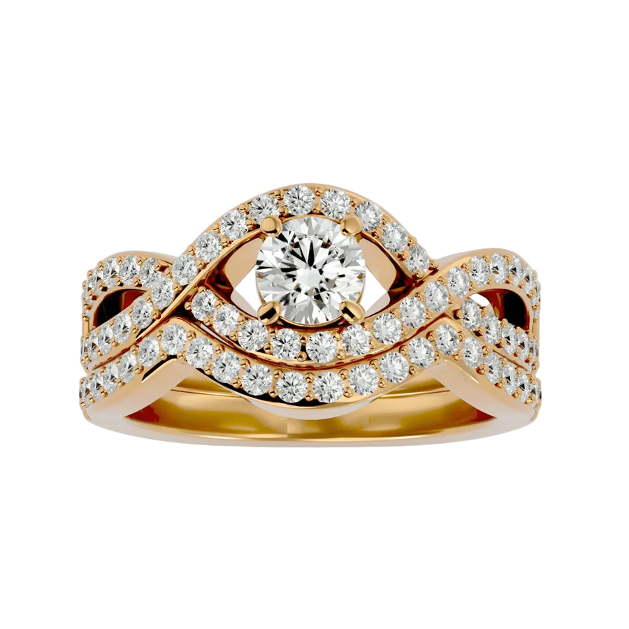 Ellison Diamond Ring with Band