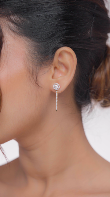 Jaylee Diamond Earring