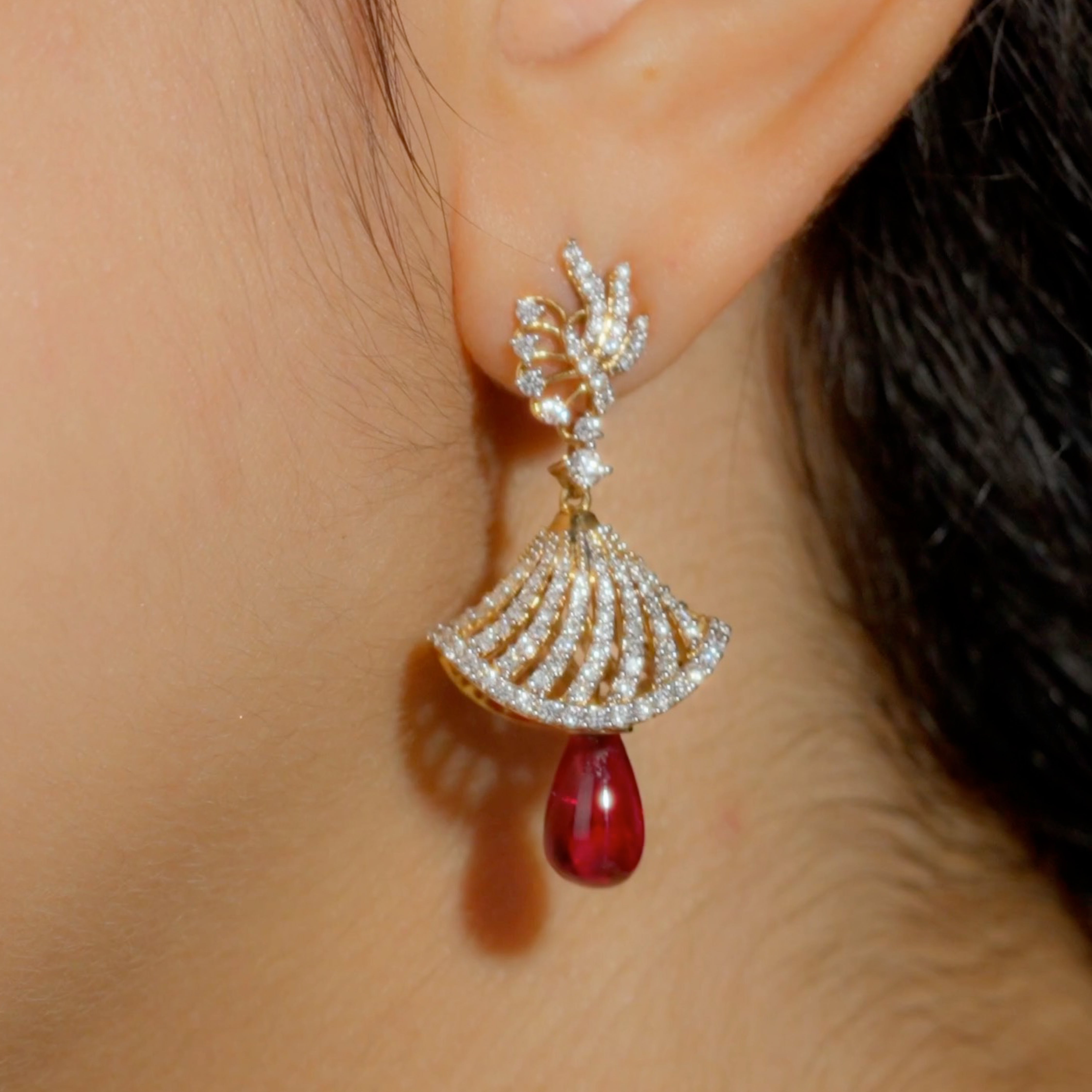 Mahi Diamond Earring