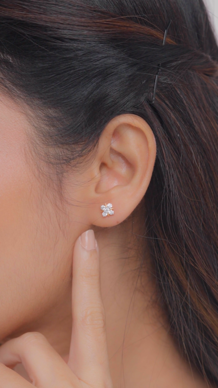 Tinley Diamond Earring