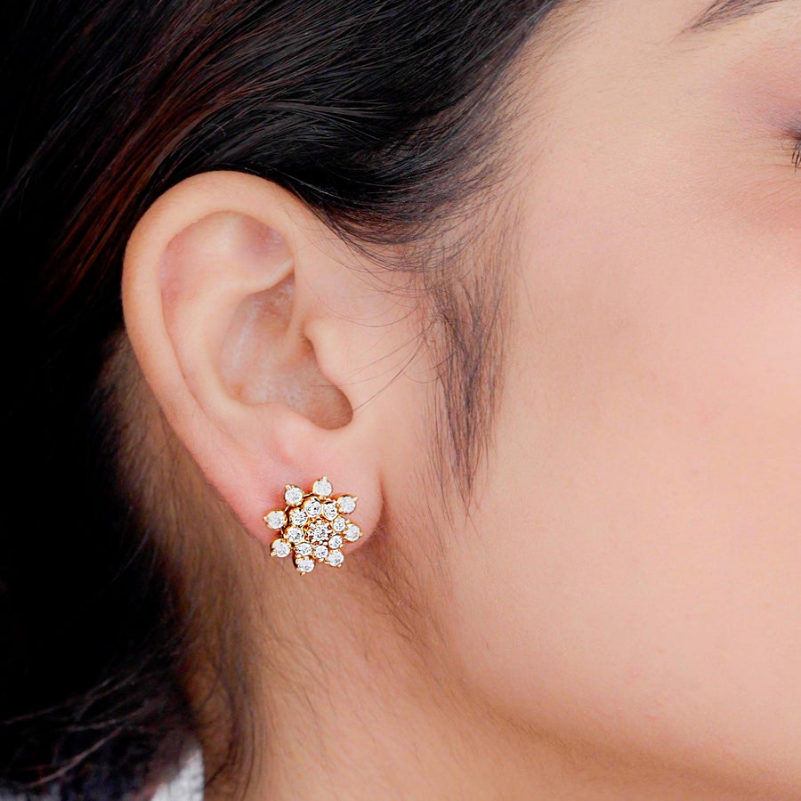 Aduku Thodu diamond earring