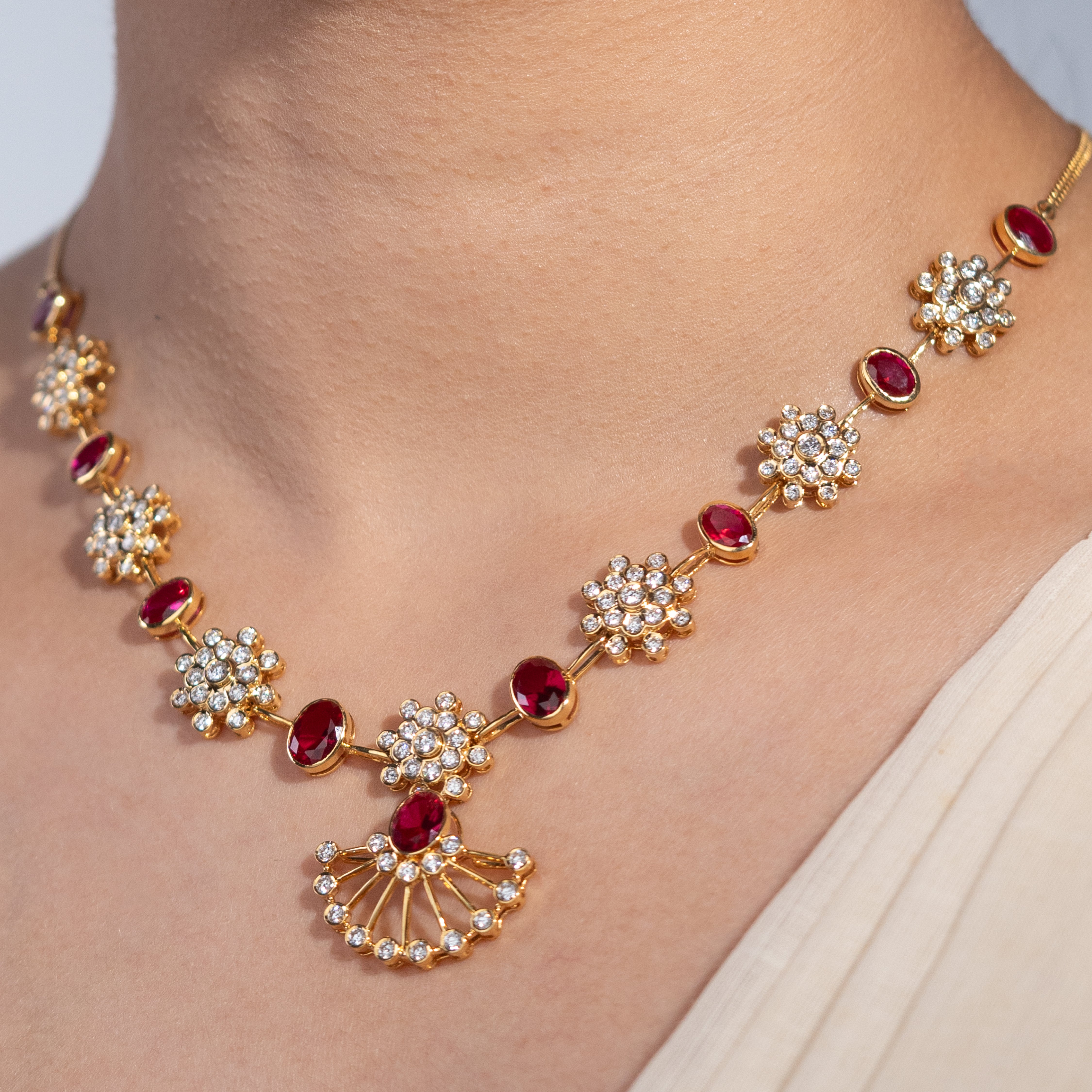 Saumya Diamond Necklace