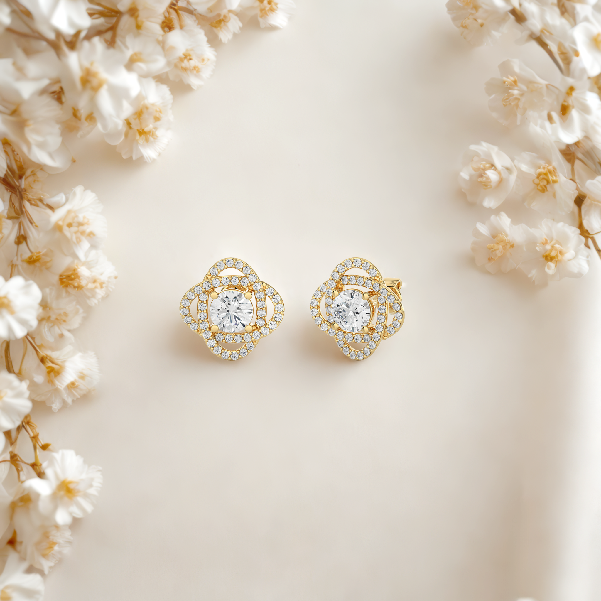 Milena Diamond Earrings