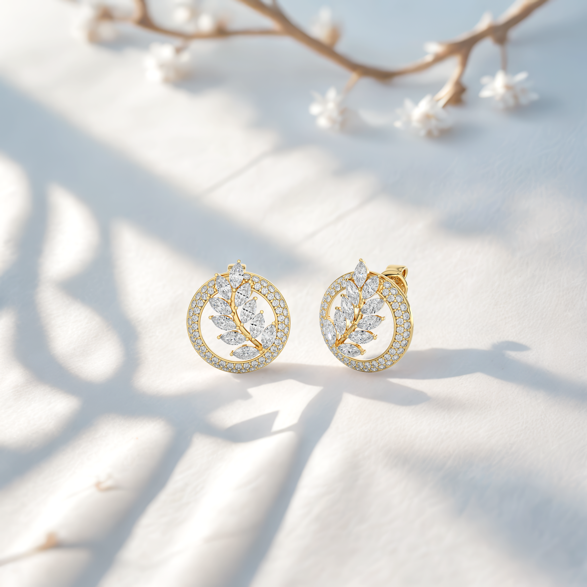 Natasha Diamond Earrings