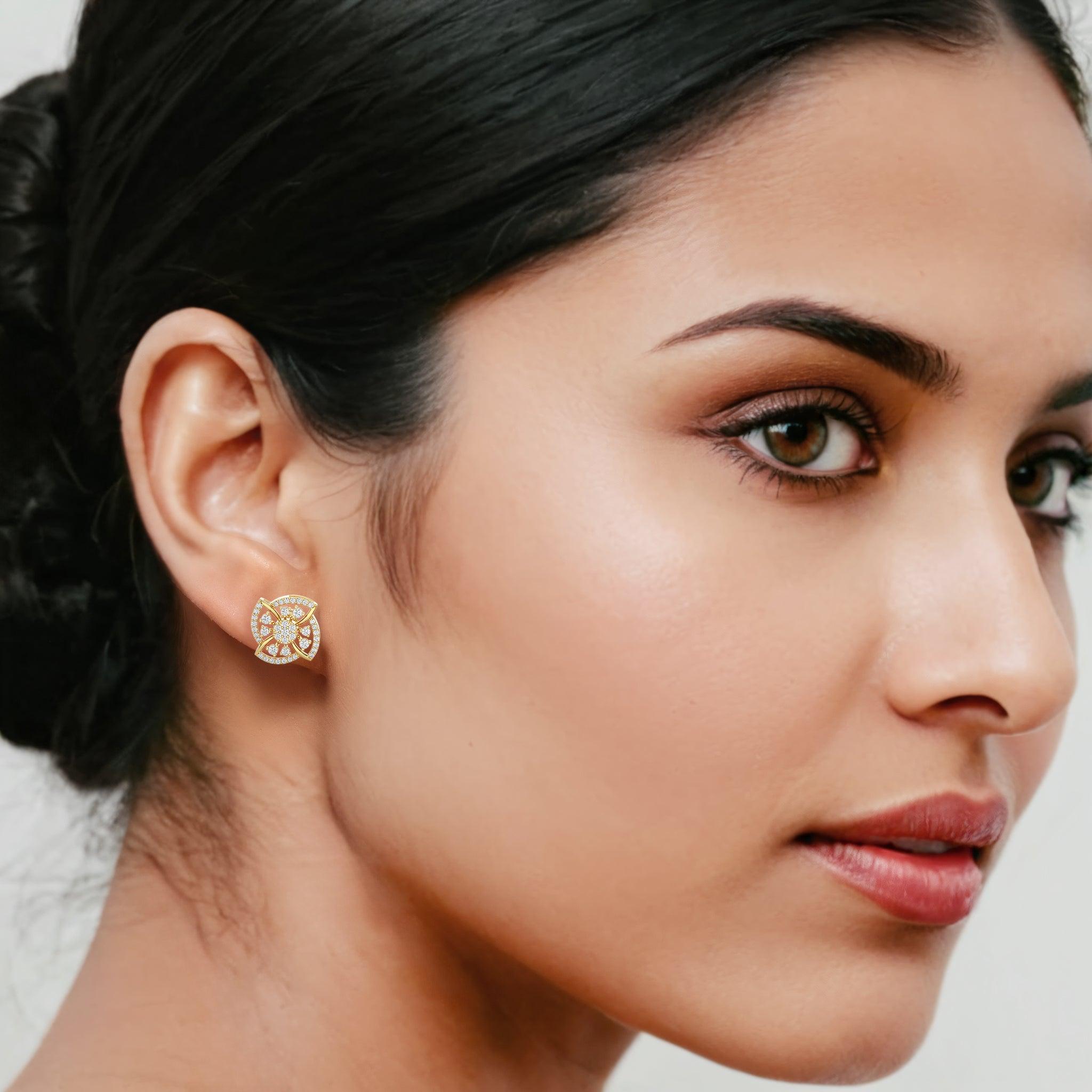 Zaniyah Diamond Earrings