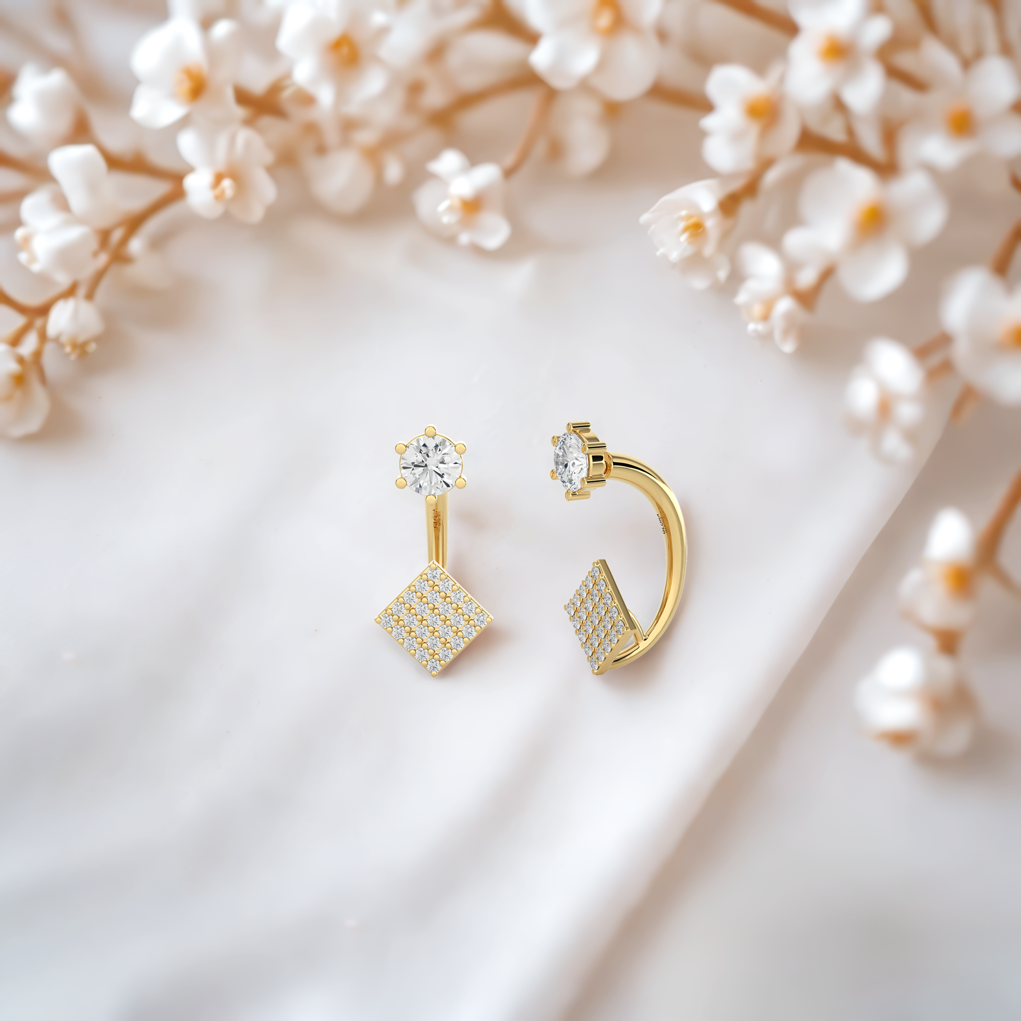 Azariah Diamond Earrings