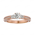 Sandra Three stone  Ring