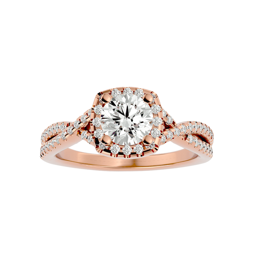 Imogen Diamond Halo Ring