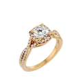 Imogen Diamond Halo Ring