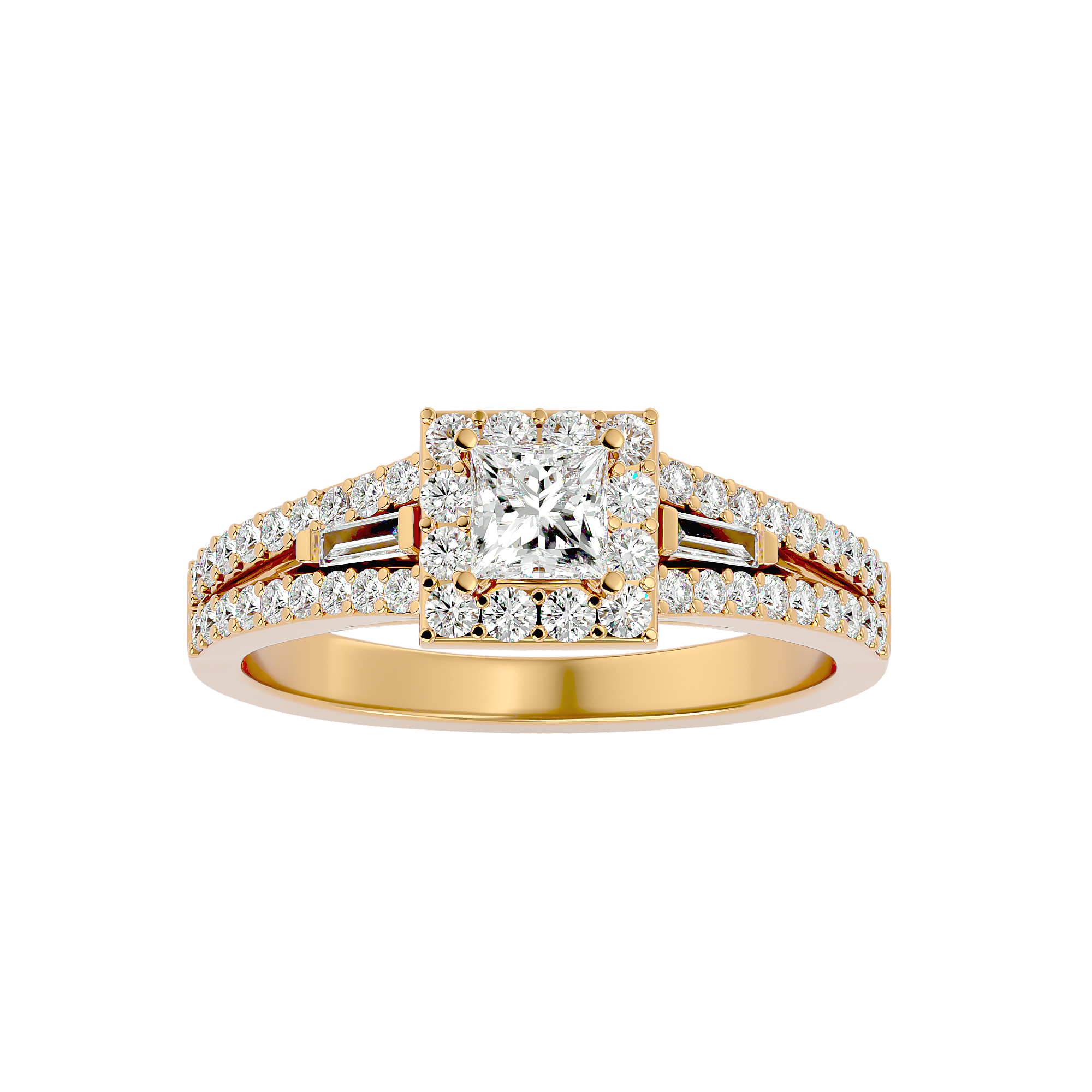 Isabella Diamond Halo Ring