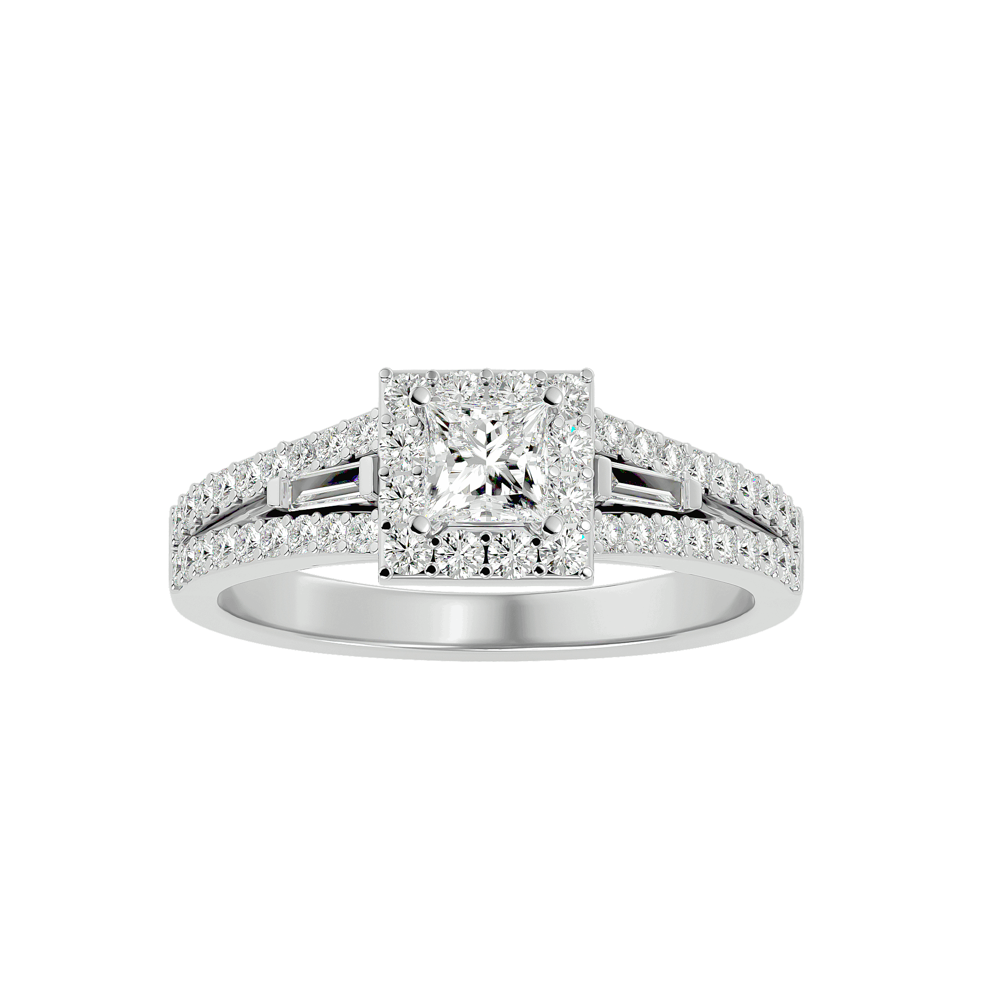 Isabella Diamond Halo Ring