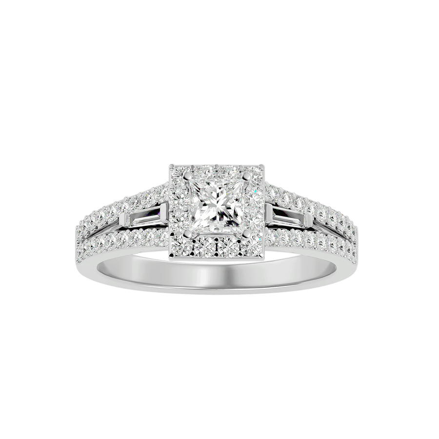 Isabella Diamond Halo Ring