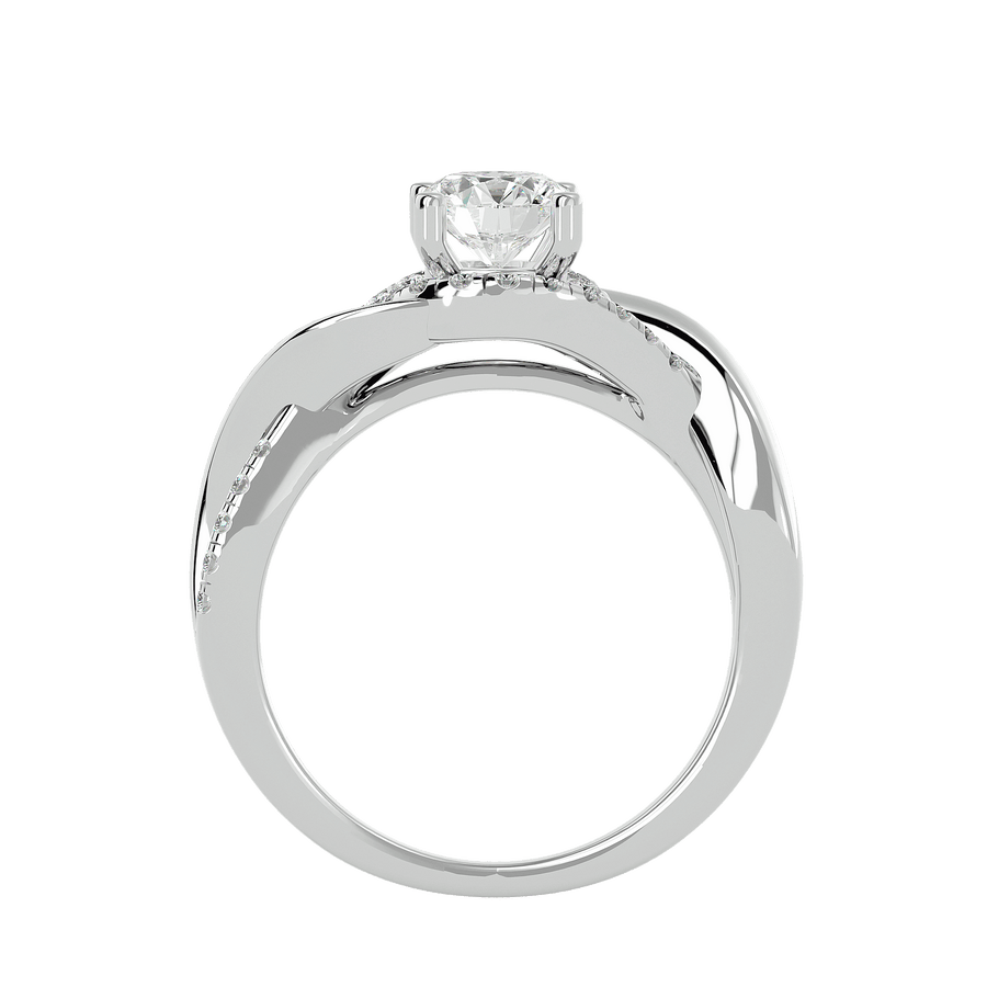 Jacqueline Diamond Halo Ring