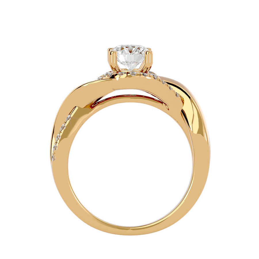Jacqueline Diamond Halo Ring