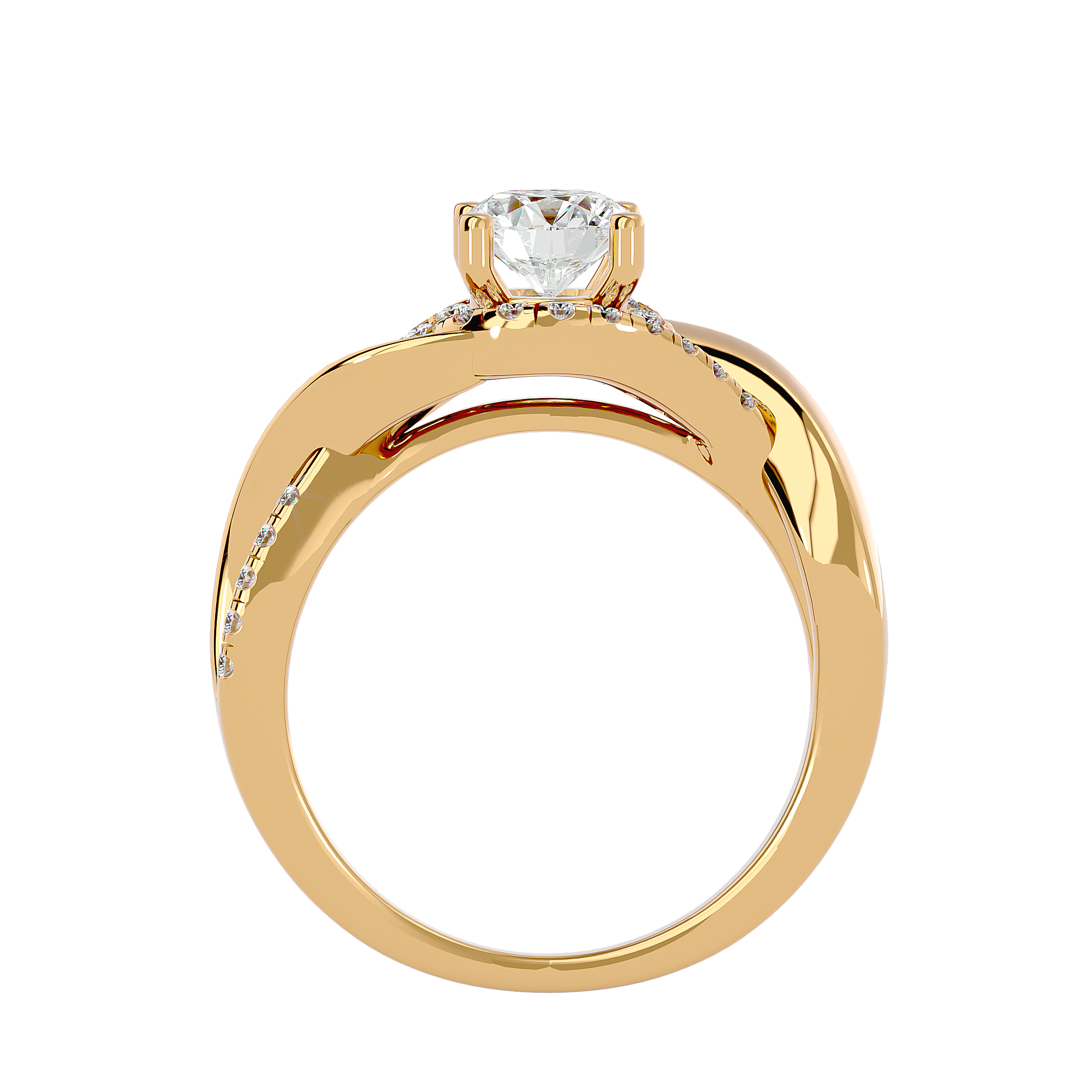 Jacqueline Diamond Halo Ring