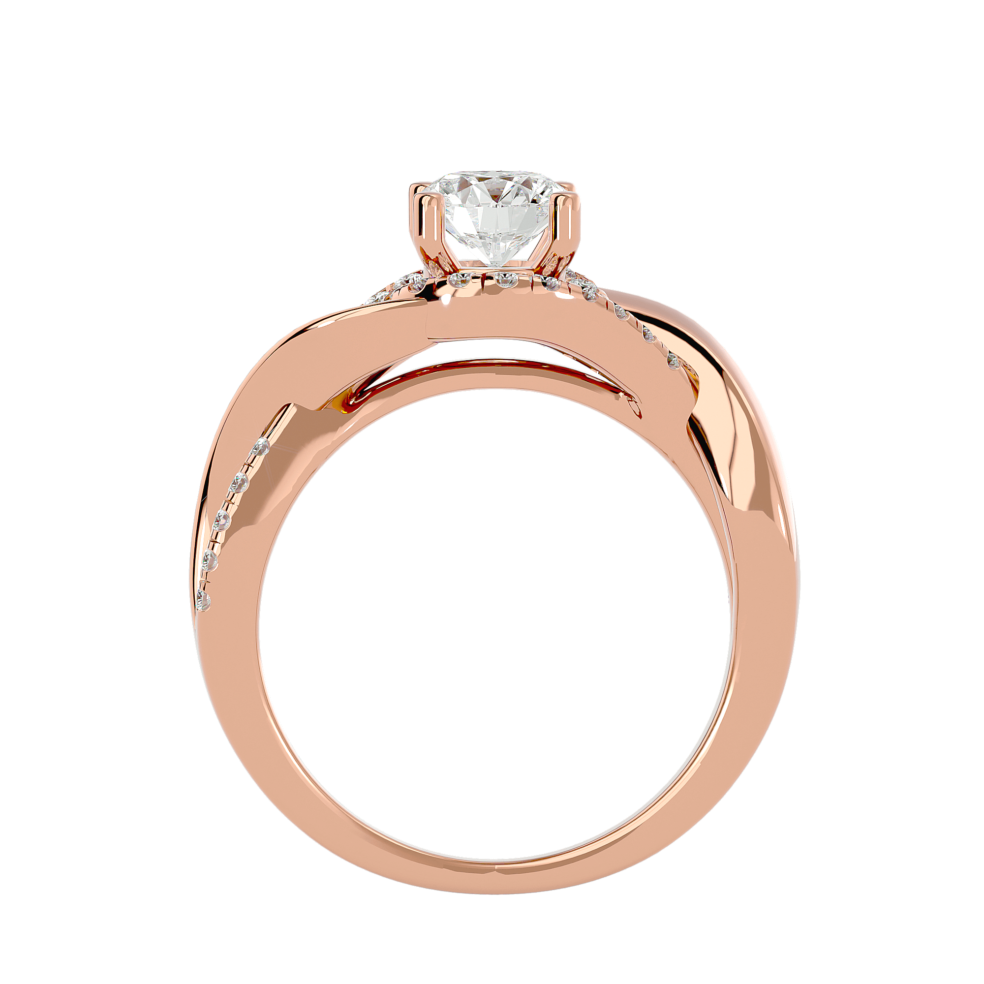 Jacqueline Diamond Halo Ring