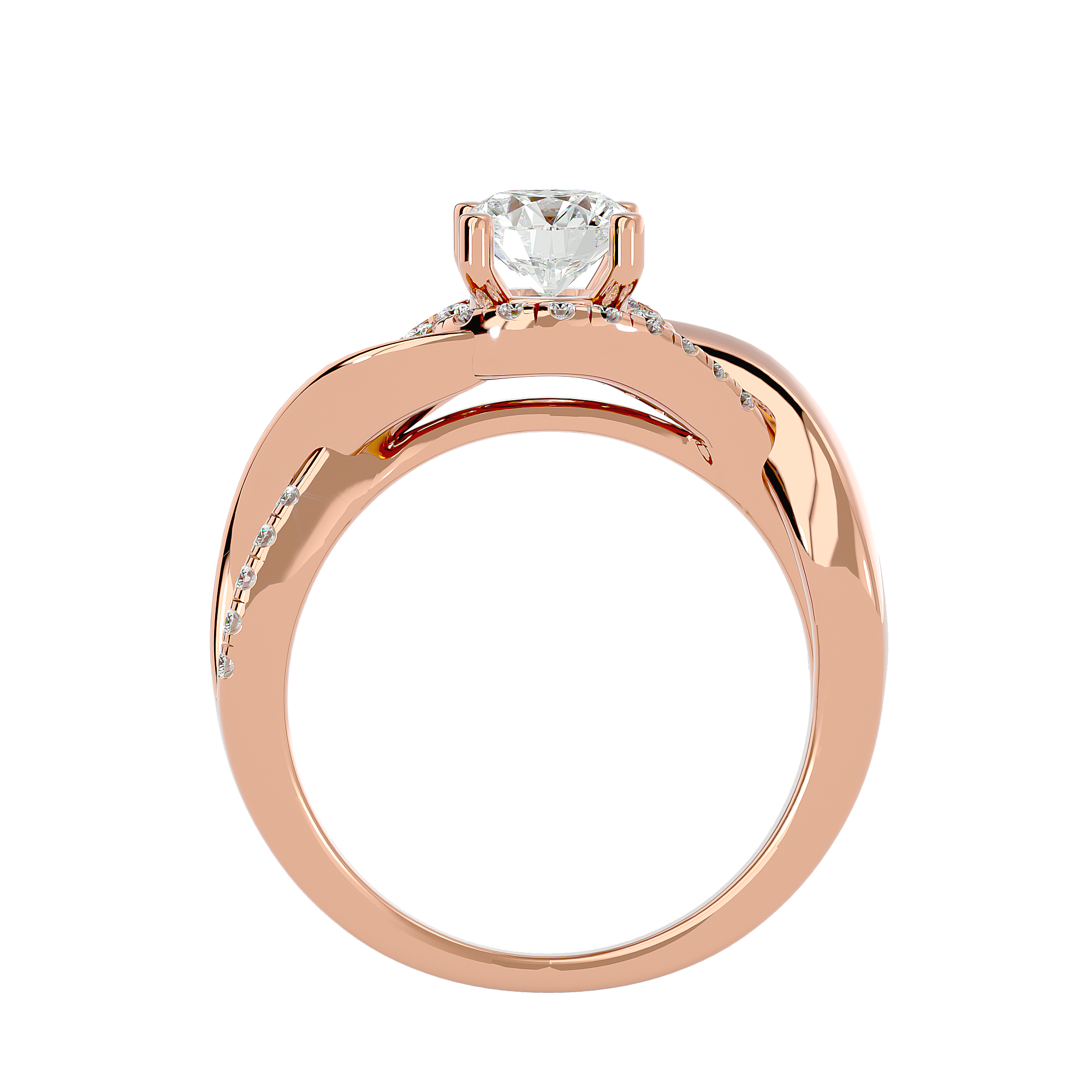 Jacqueline Diamond Halo Ring