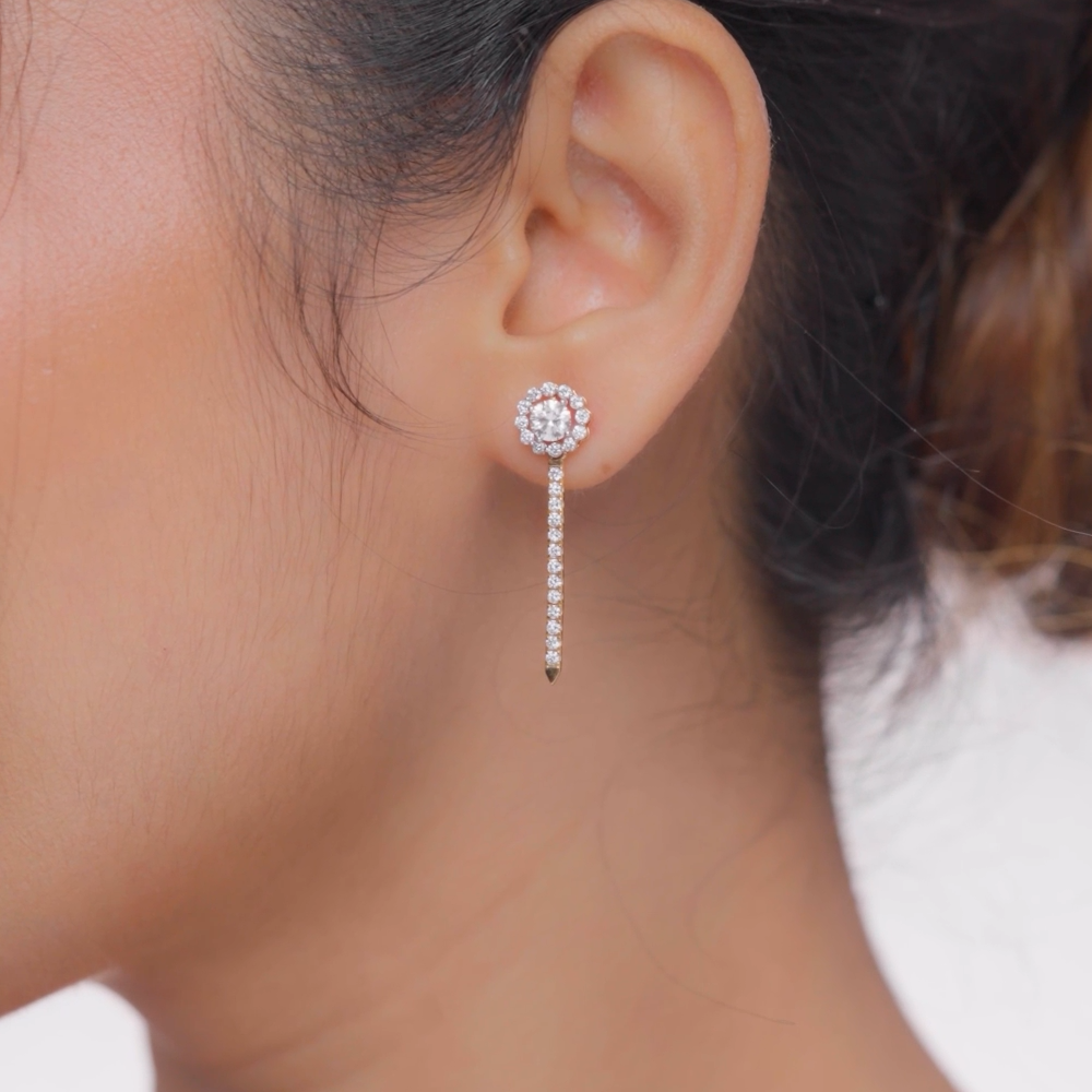 Jaylee Diamond Earring