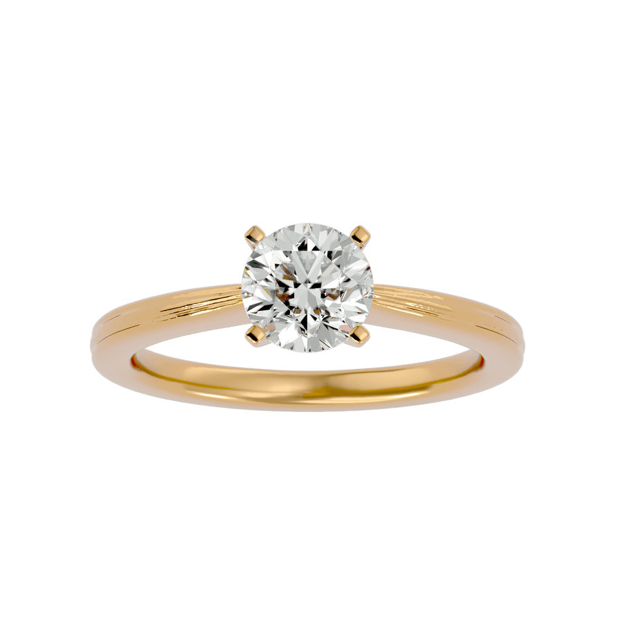 Lily Round Diamond Engagement Ring