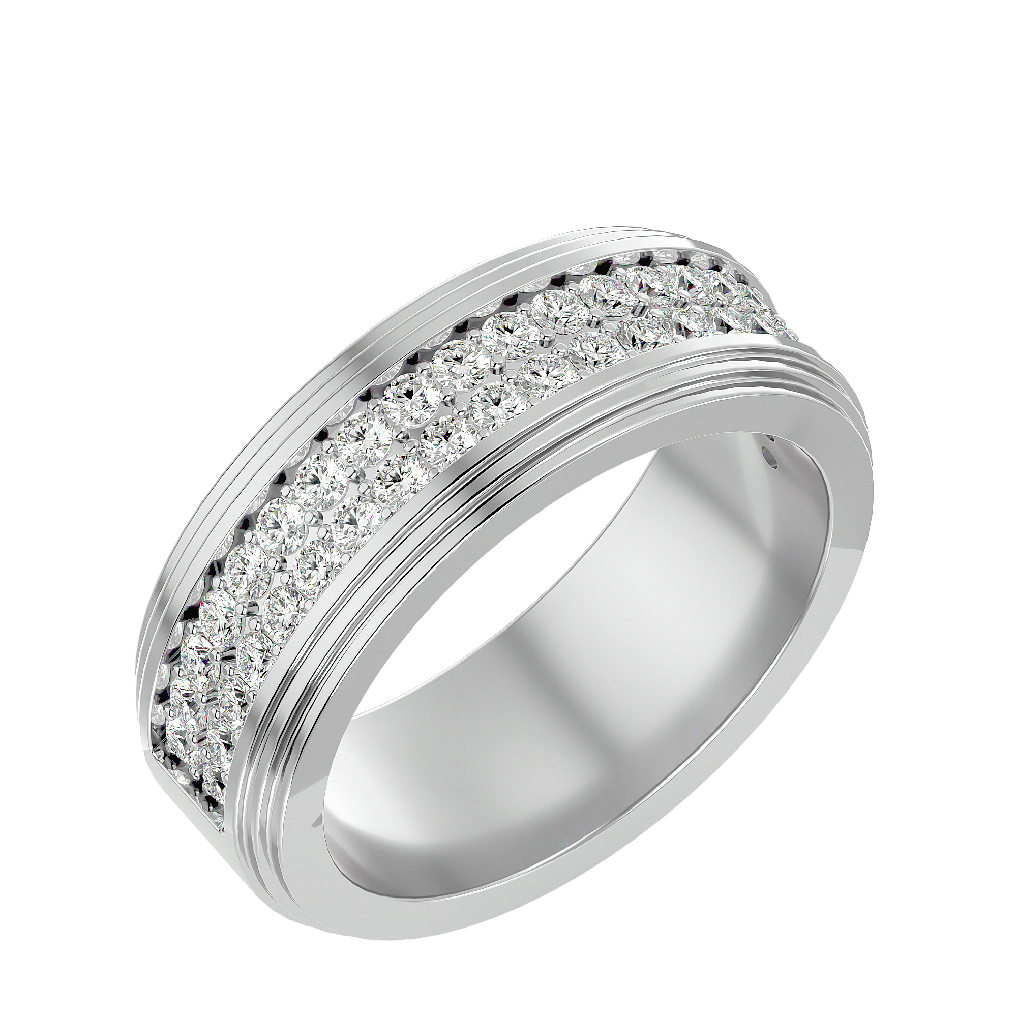 Giavanna Diamond Mens Rings