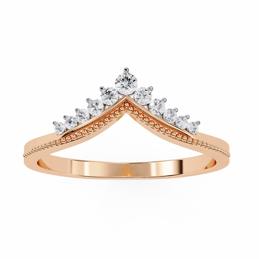 Queenky Lab-Grown Diamond Band | Vanki Design Chennai