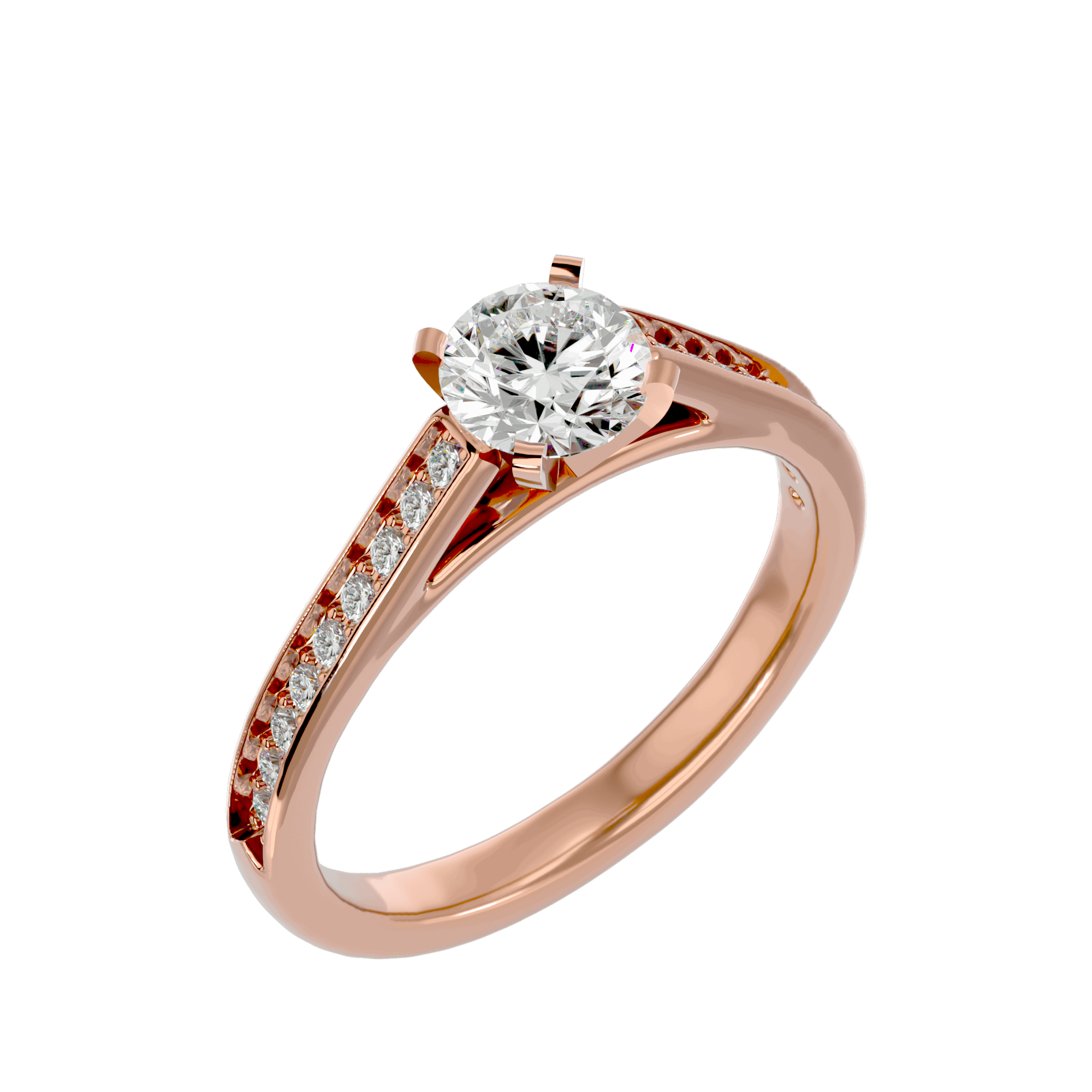 Matteo Diamond Solitaire Ring