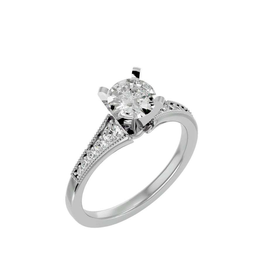 Inara Diamond Solitaire Ring