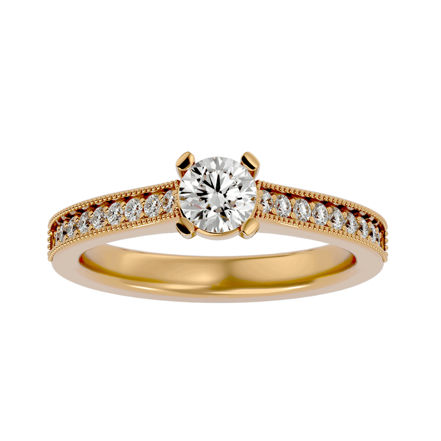 Aria Diamond Solitaire Ring