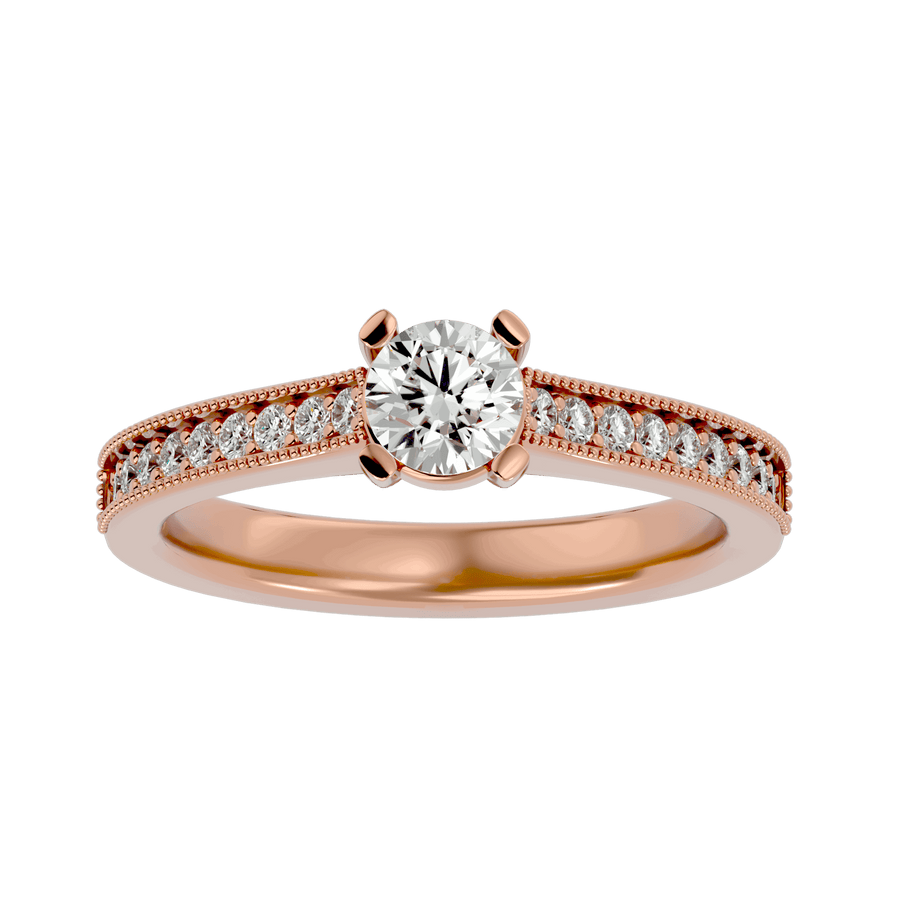 Aria Diamond Solitaire Ring