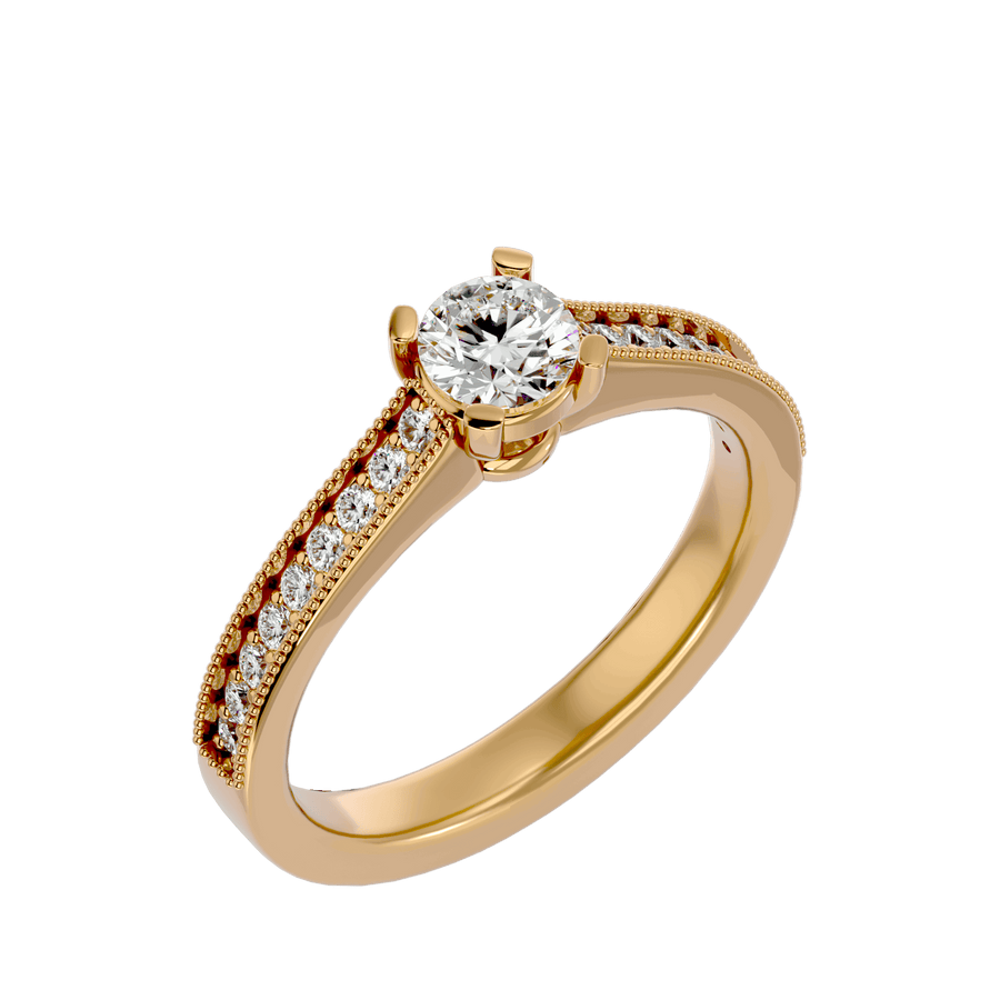 Aria Diamond Solitaire Ring