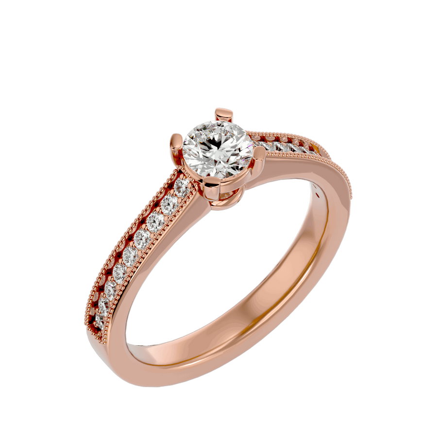 Aria Diamond Solitaire Ring