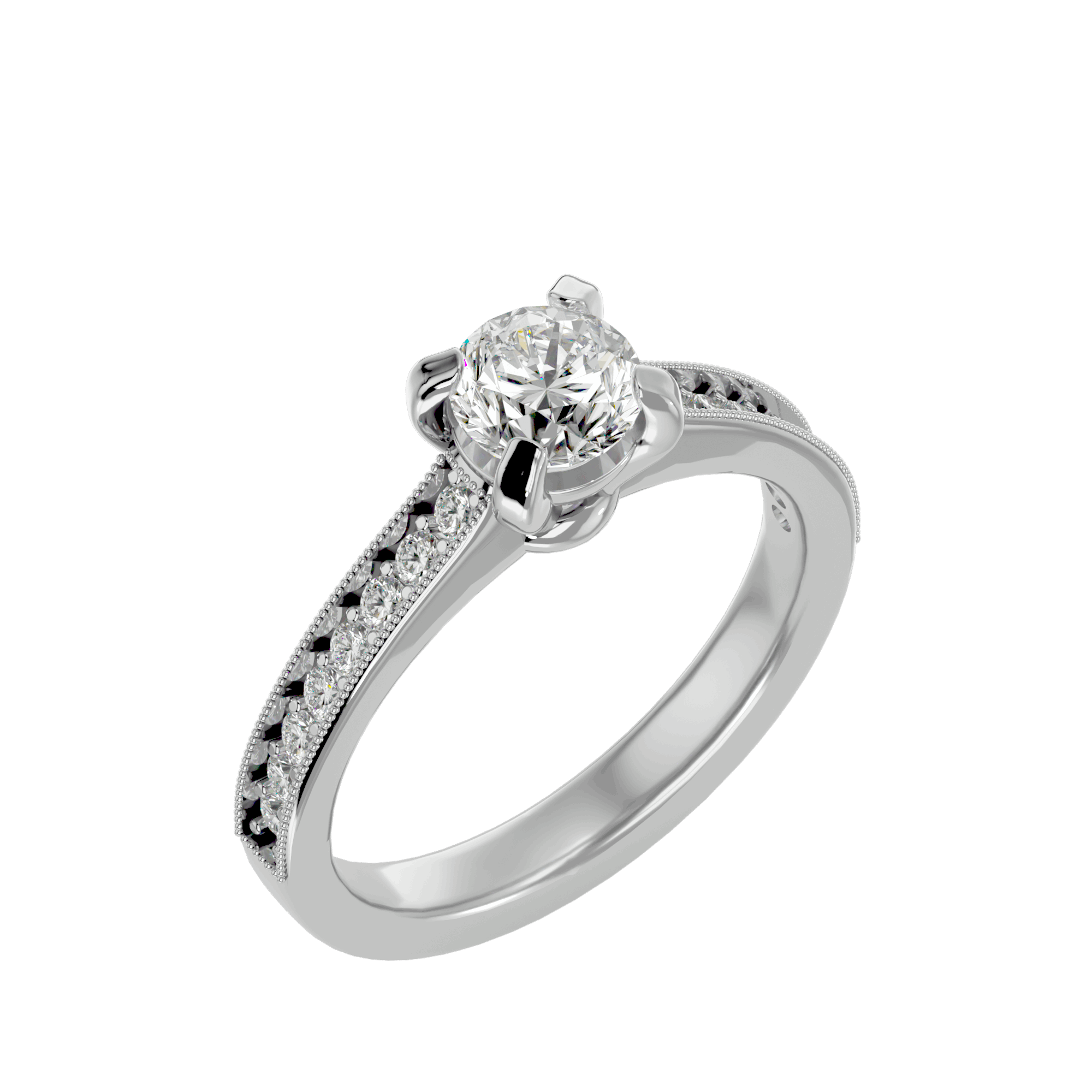 Mirela Diamond Solitaire Ring