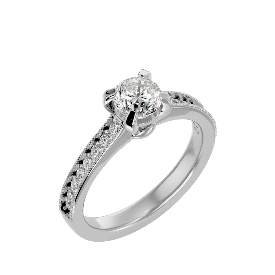 Mirela Diamond Solitaire Ring
