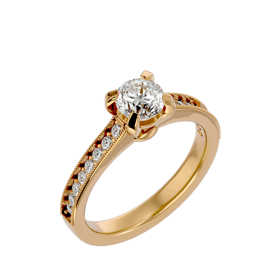 Mirela Diamond Solitaire Ring