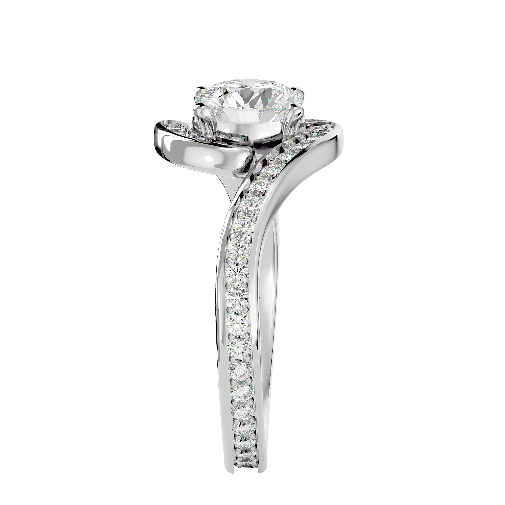 Lorelei Diamond Halo Ring