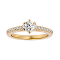 Ava Diamond Solitaire Ring